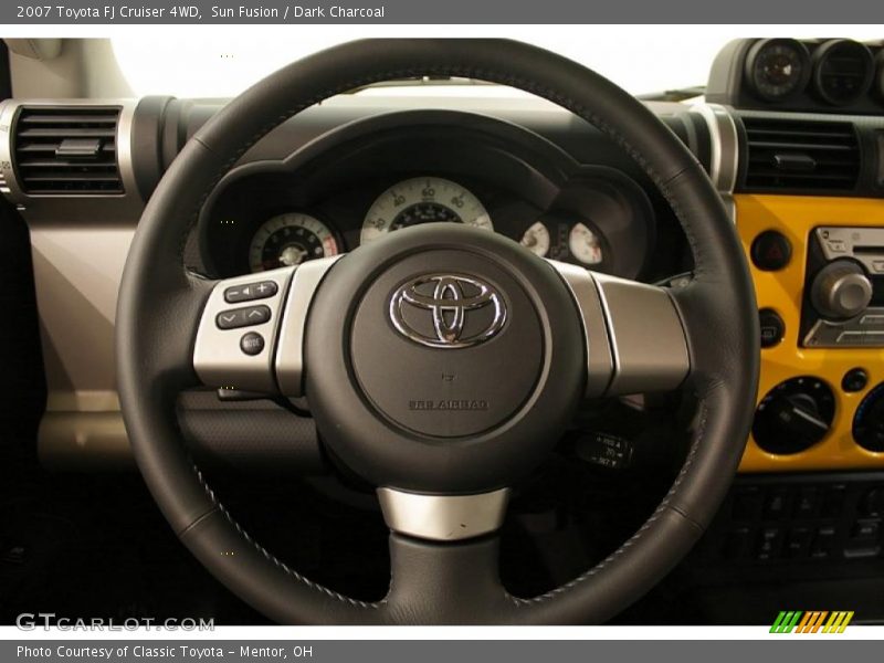 Sun Fusion / Dark Charcoal 2007 Toyota FJ Cruiser 4WD
