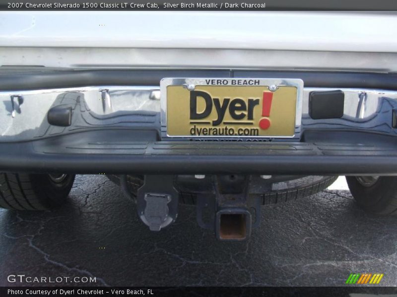 Silver Birch Metallic / Dark Charcoal 2007 Chevrolet Silverado 1500 Classic LT Crew Cab