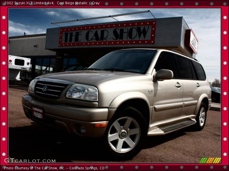 Cool Beige Metallic / Gray 2002 Suzuki XL7 Limited 4x4