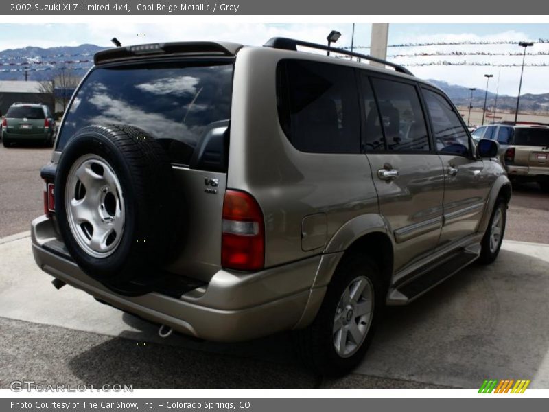 Cool Beige Metallic / Gray 2002 Suzuki XL7 Limited 4x4
