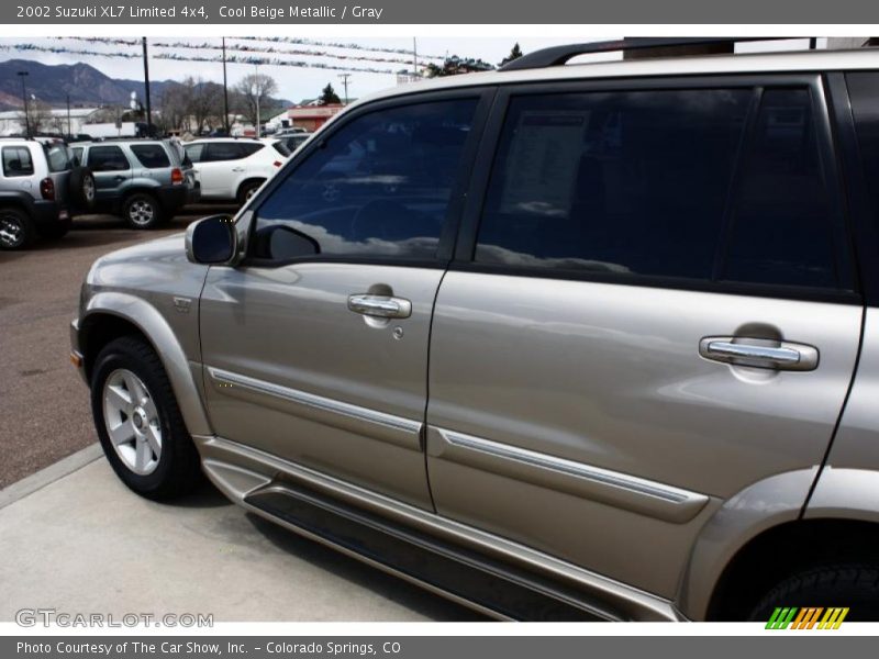 Cool Beige Metallic / Gray 2002 Suzuki XL7 Limited 4x4