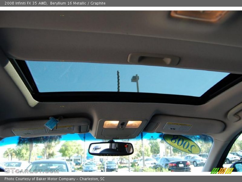 Beryllium 16 Metallic / Graphite 2008 Infiniti FX 35 AWD