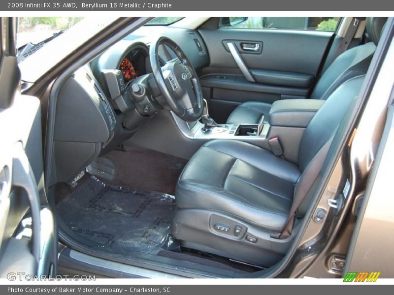Beryllium 16 Metallic / Graphite 2008 Infiniti FX 35 AWD