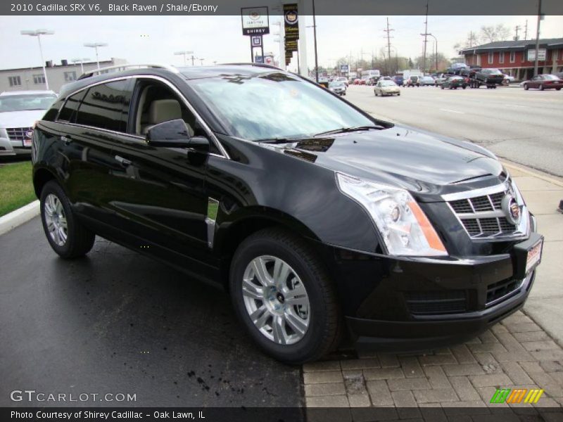 Black Raven / Shale/Ebony 2010 Cadillac SRX V6