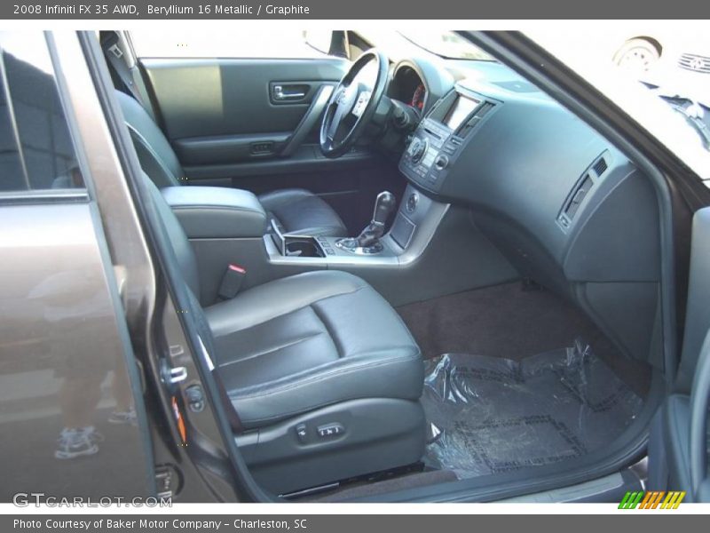 Beryllium 16 Metallic / Graphite 2008 Infiniti FX 35 AWD