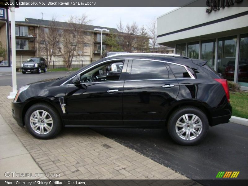 Black Raven / Shale/Ebony 2010 Cadillac SRX V6
