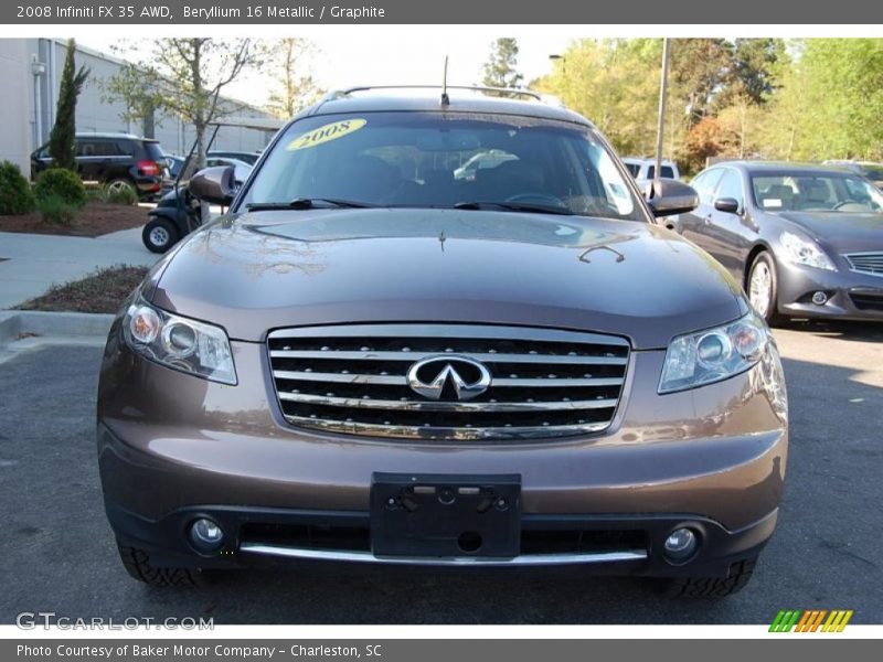 Beryllium 16 Metallic / Graphite 2008 Infiniti FX 35 AWD