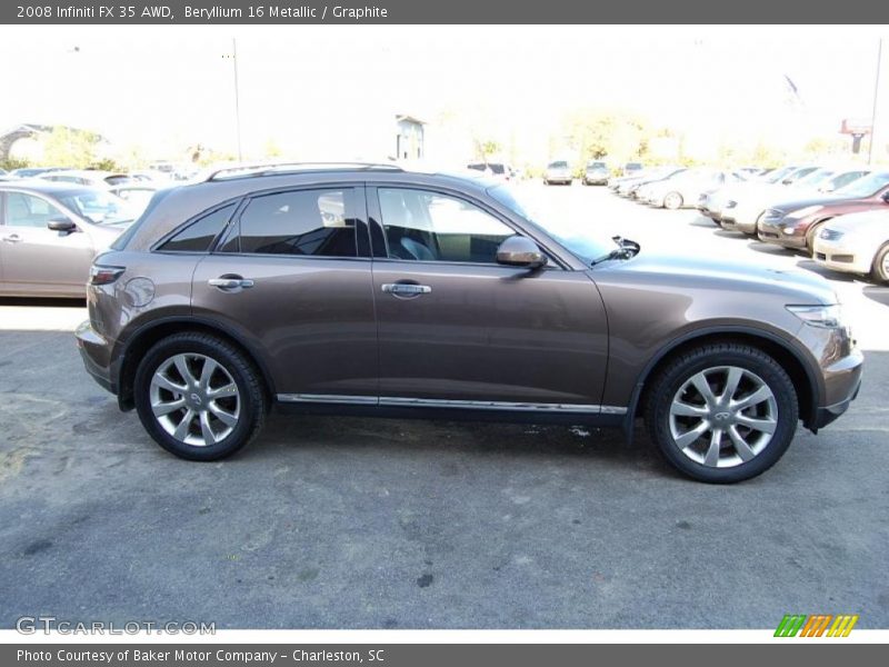 Beryllium 16 Metallic / Graphite 2008 Infiniti FX 35 AWD