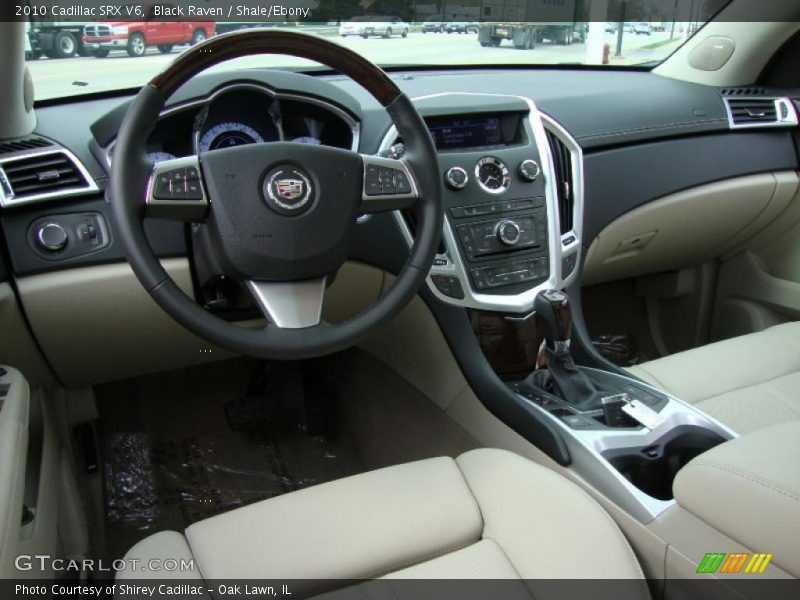 Black Raven / Shale/Ebony 2010 Cadillac SRX V6
