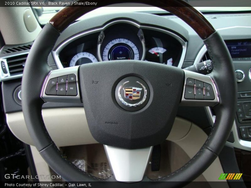 Black Raven / Shale/Ebony 2010 Cadillac SRX V6