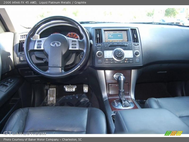 Liquid Platinum Metallic / Graphite 2006 Infiniti FX 45 AWD