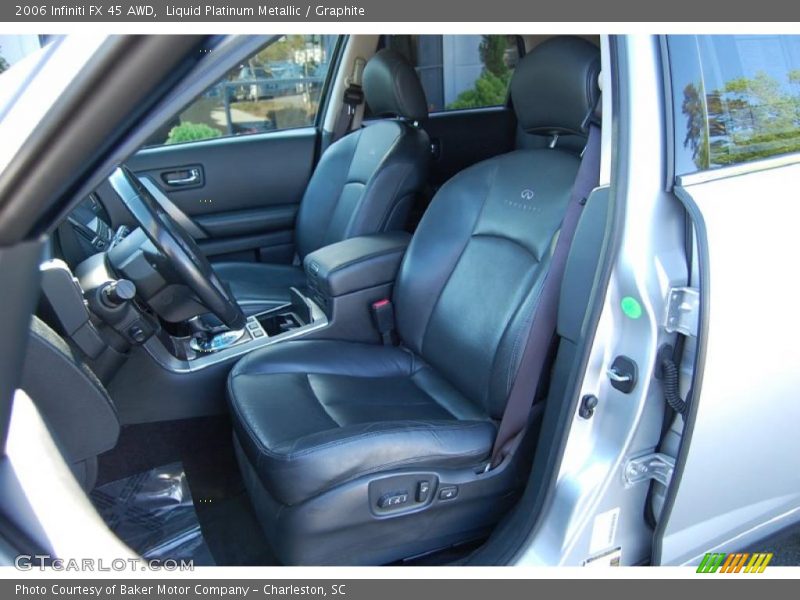Liquid Platinum Metallic / Graphite 2006 Infiniti FX 45 AWD