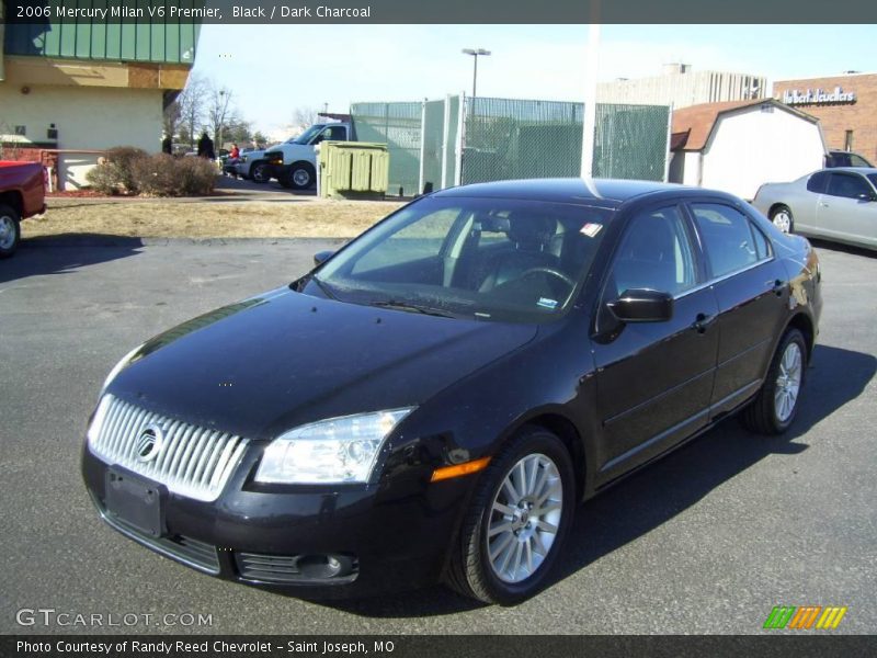 Black / Dark Charcoal 2006 Mercury Milan V6 Premier