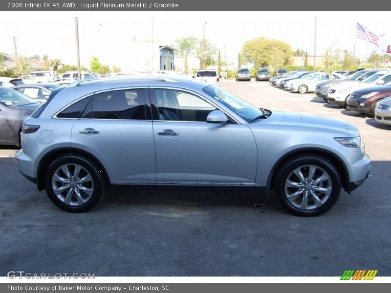 Liquid Platinum Metallic / Graphite 2006 Infiniti FX 45 AWD