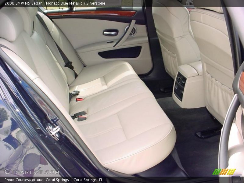 Monaco Blue Metallic / Silverstone 2008 BMW M5 Sedan