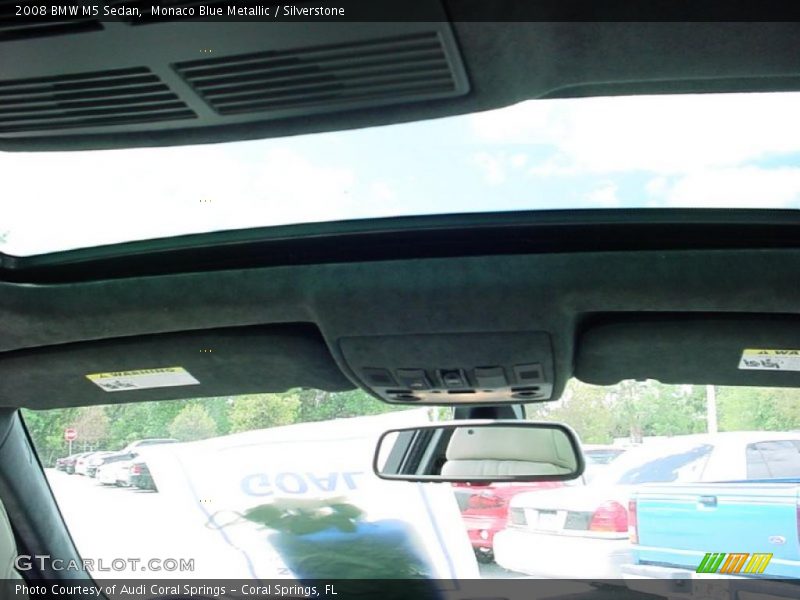 Monaco Blue Metallic / Silverstone 2008 BMW M5 Sedan