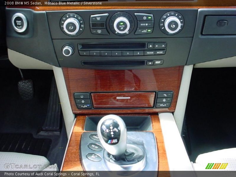 Monaco Blue Metallic / Silverstone 2008 BMW M5 Sedan