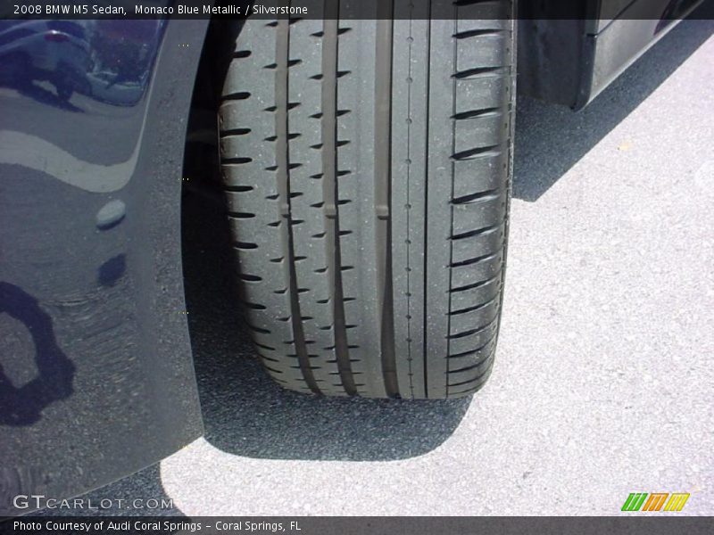 Monaco Blue Metallic / Silverstone 2008 BMW M5 Sedan