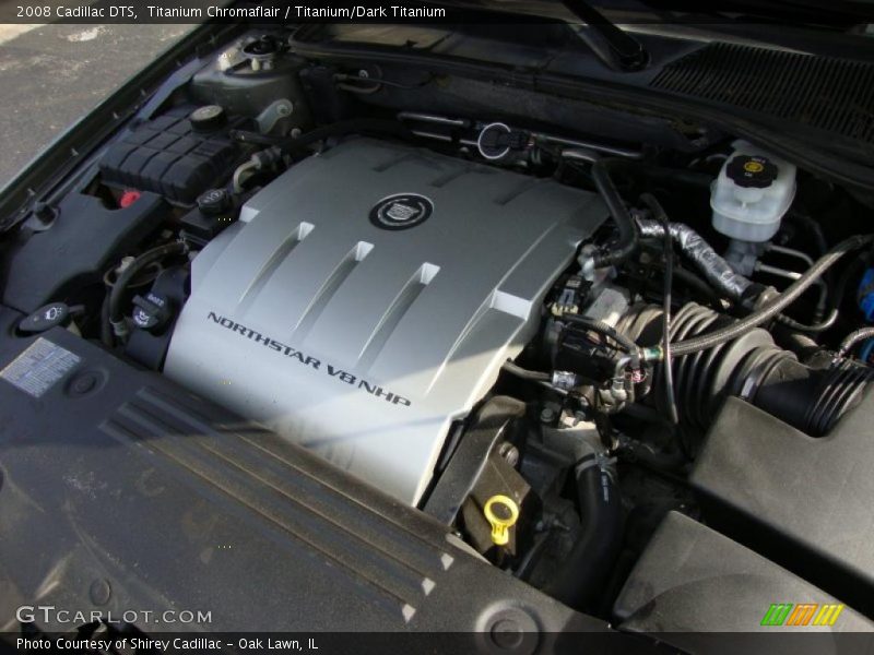 Titanium Chromaflair / Titanium/Dark Titanium 2008 Cadillac DTS