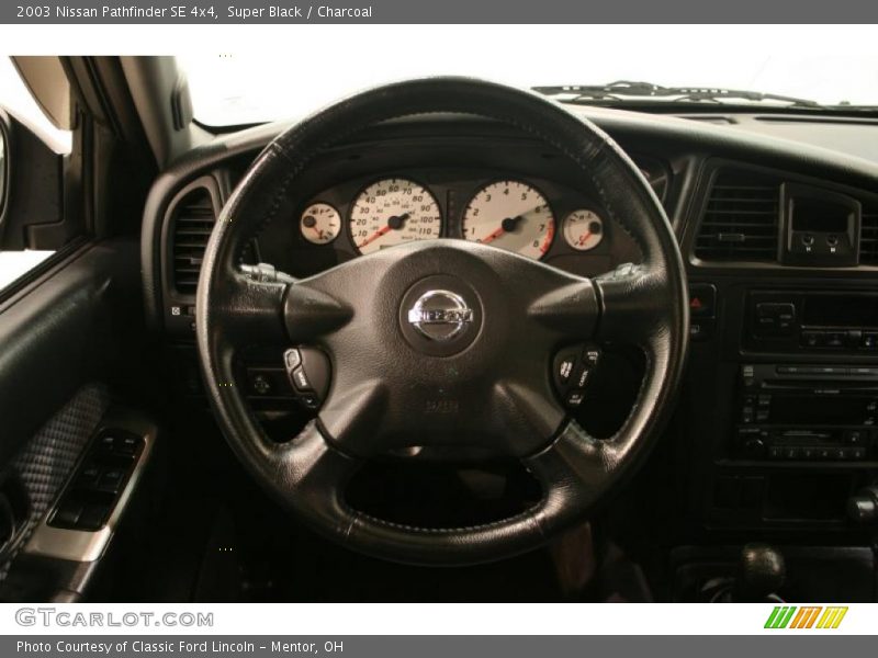 Super Black / Charcoal 2003 Nissan Pathfinder SE 4x4