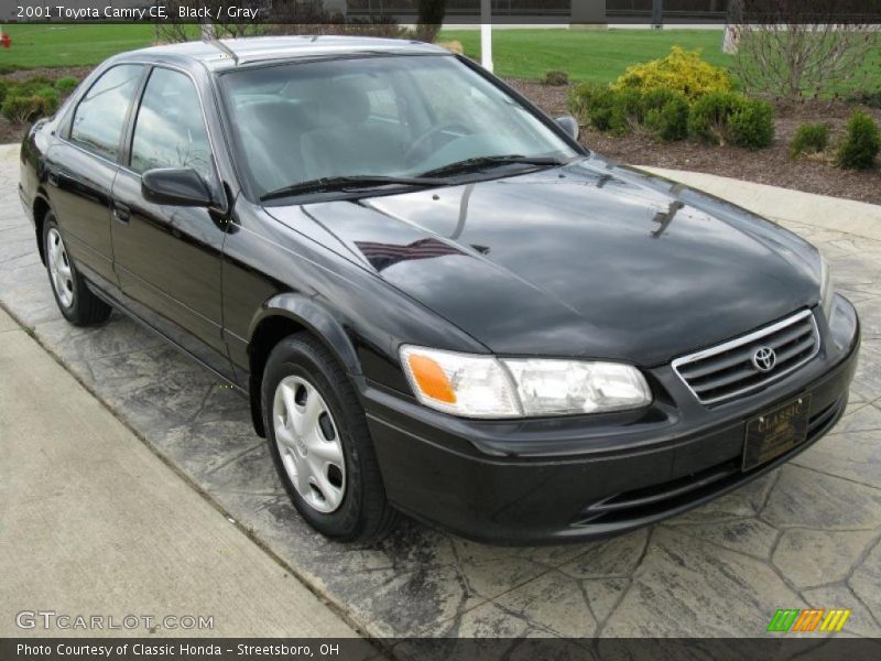 Black / Gray 2001 Toyota Camry CE