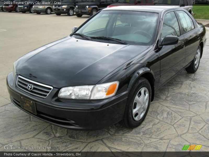 Black / Gray 2001 Toyota Camry CE