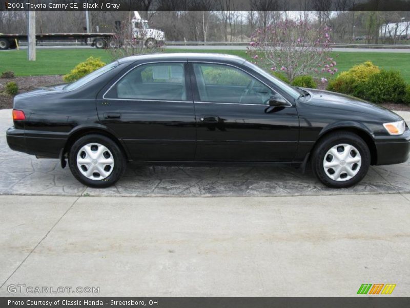 Black / Gray 2001 Toyota Camry CE