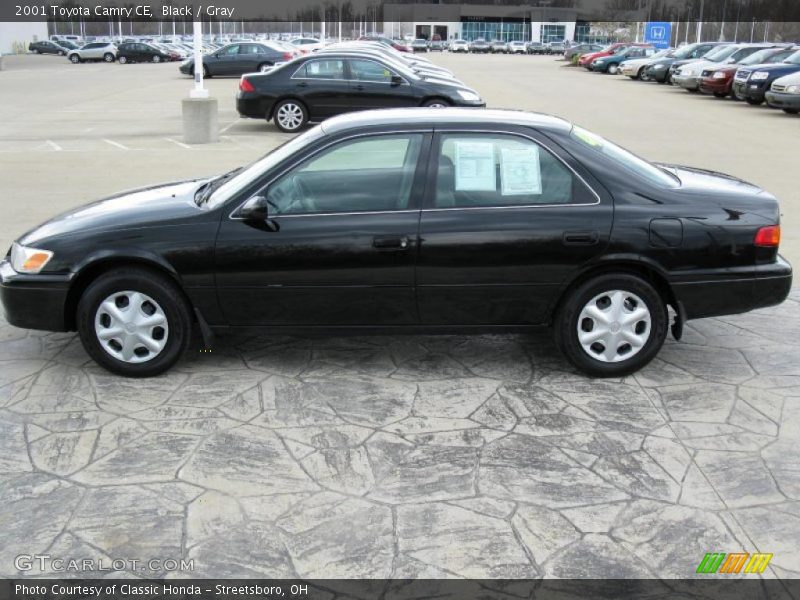 Black / Gray 2001 Toyota Camry CE