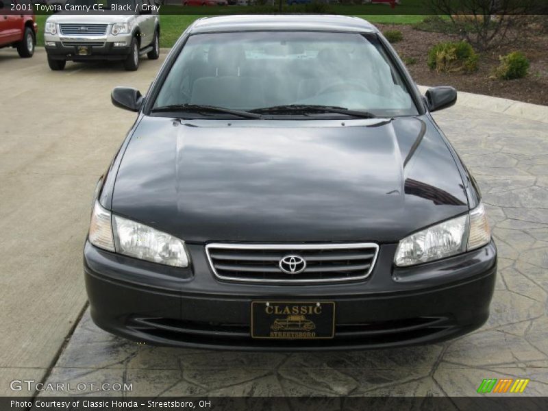 Black / Gray 2001 Toyota Camry CE