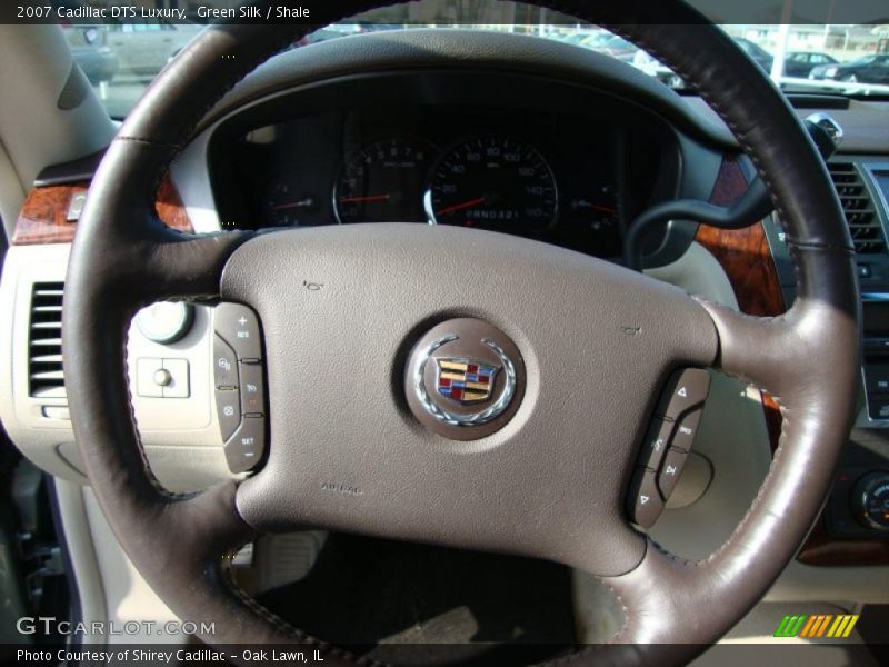 Green Silk / Shale 2007 Cadillac DTS Luxury