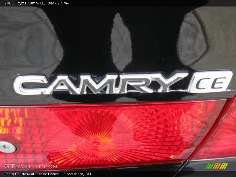 Black / Gray 2001 Toyota Camry CE
