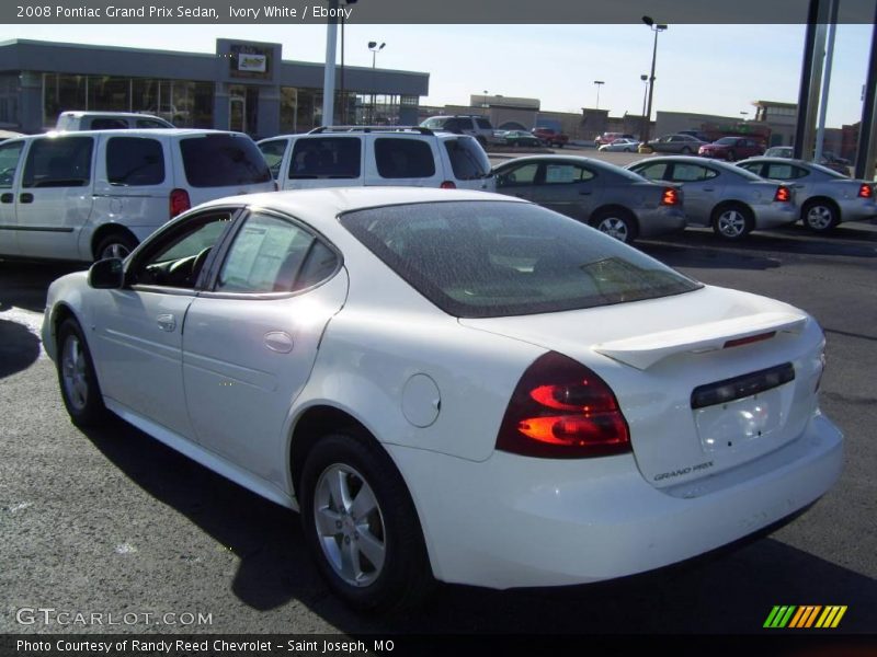 Ivory White / Ebony 2008 Pontiac Grand Prix Sedan