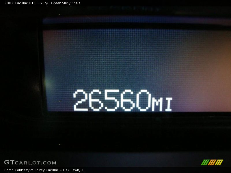 Green Silk / Shale 2007 Cadillac DTS Luxury