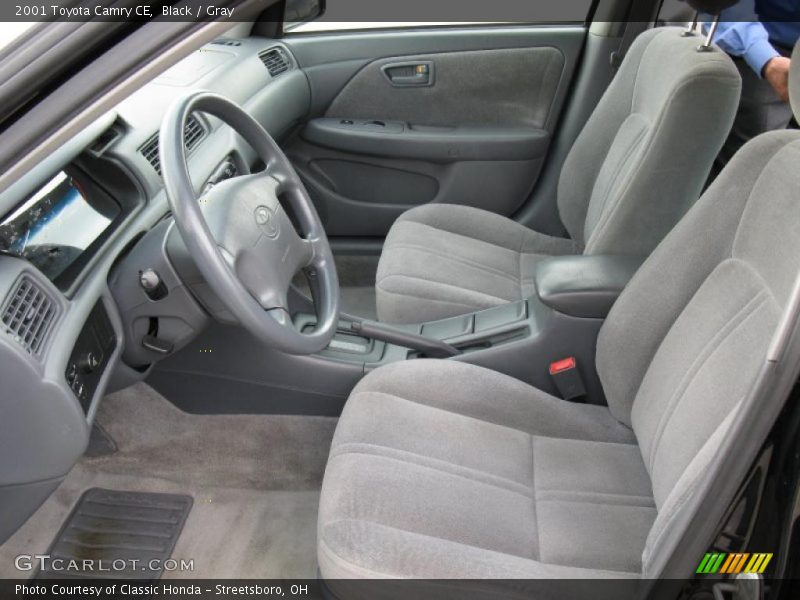 Black / Gray 2001 Toyota Camry CE