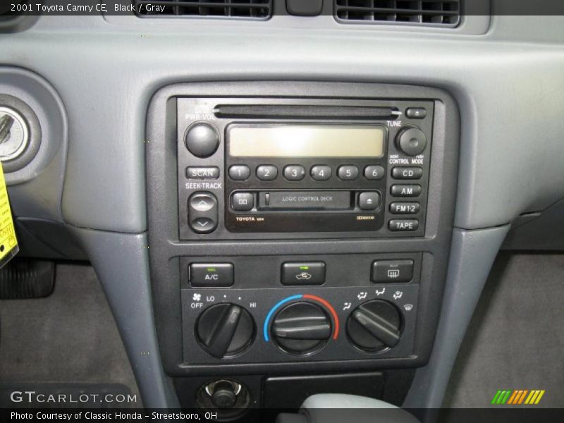 Black / Gray 2001 Toyota Camry CE