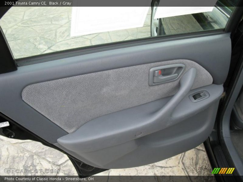 Black / Gray 2001 Toyota Camry CE