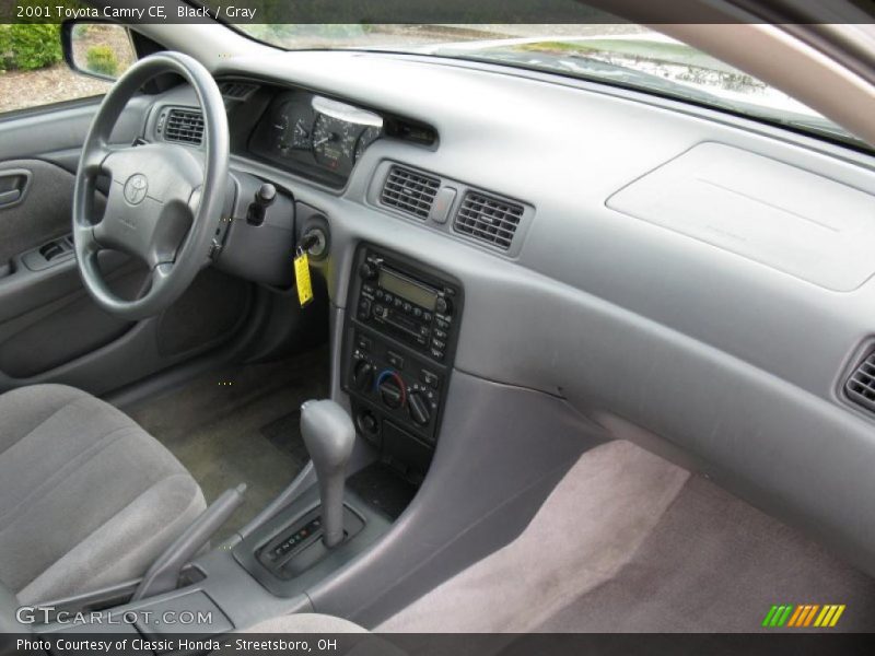 Black / Gray 2001 Toyota Camry CE