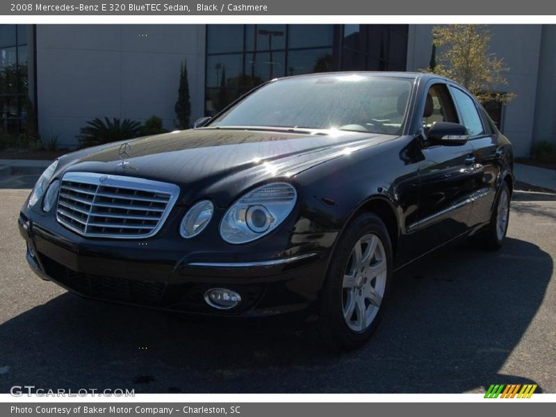 Black / Cashmere 2008 Mercedes-Benz E 320 BlueTEC Sedan