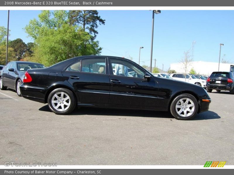 Black / Cashmere 2008 Mercedes-Benz E 320 BlueTEC Sedan