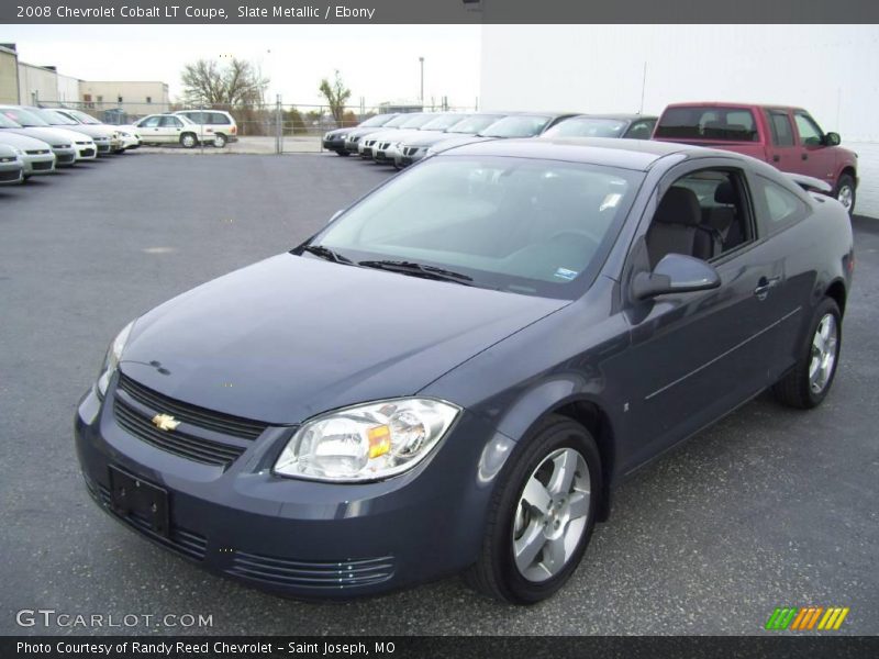 Slate Metallic / Ebony 2008 Chevrolet Cobalt LT Coupe