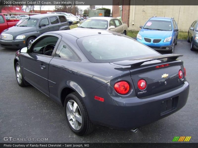 Slate Metallic / Ebony 2008 Chevrolet Cobalt LT Coupe