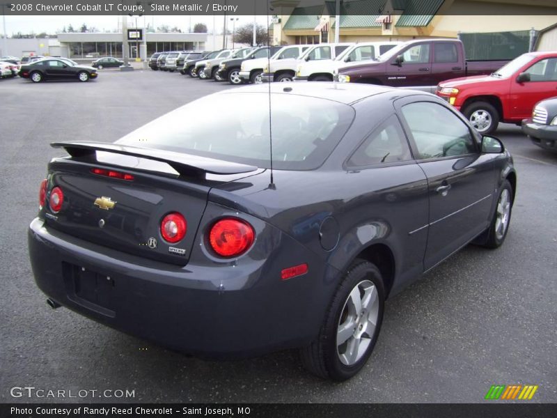 Slate Metallic / Ebony 2008 Chevrolet Cobalt LT Coupe