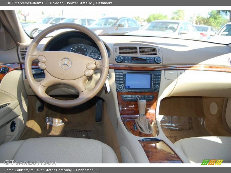 Pewter Metallic / Cashmere 2007 Mercedes-Benz E 350 Sedan