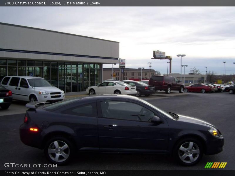 Slate Metallic / Ebony 2008 Chevrolet Cobalt LT Coupe