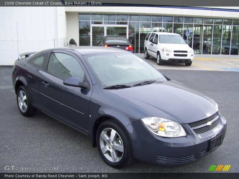 Slate Metallic / Ebony 2008 Chevrolet Cobalt LT Coupe