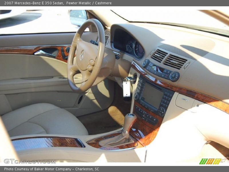 Pewter Metallic / Cashmere 2007 Mercedes-Benz E 350 Sedan