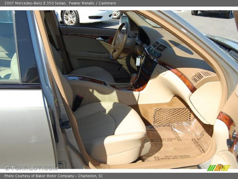 Pewter Metallic / Cashmere 2007 Mercedes-Benz E 350 Sedan