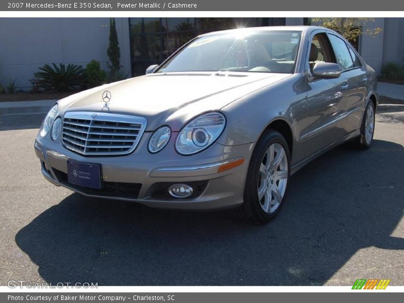 Pewter Metallic / Cashmere 2007 Mercedes-Benz E 350 Sedan