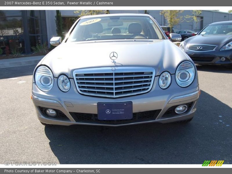 Pewter Metallic / Cashmere 2007 Mercedes-Benz E 350 Sedan