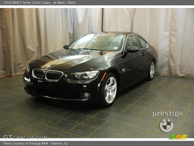 Jet Black / Black 2009 BMW 3 Series 328xi Coupe